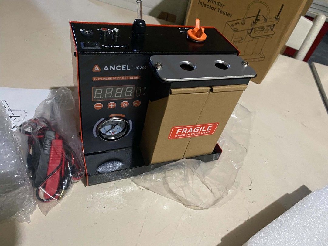 Injector tester 2 cylinder. Ancel brand (Category: Lightings, Horns, and other Electrical Parts and Accessories) located in Manila. Submitted by jerllamas (Listing ID 1464868019, Image 2). Description: injector tester for motor and car. ancel brand. laspiñas loc..