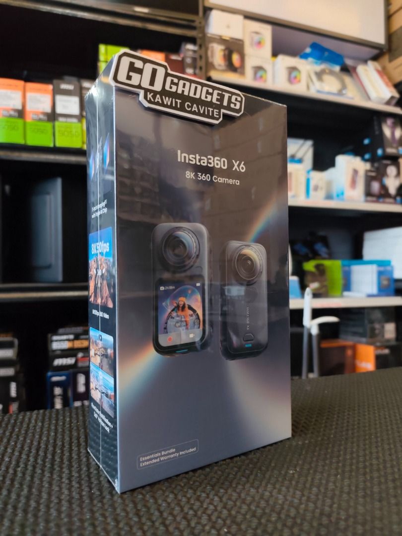 INSTA360 X6 ESSENTIAL BUNDLE (Category: Video Cameras) located in Cavite. Submitted by jerickher83429 (Listing ID 1464861677, Image 1). Description: INSTA360 X6 ESSENTIAL BUNDLE! 💬 Message us now for full specs & recommendations! 📷 Perfect for: ✔ Motorcycle rides ✔ Motovlogging ✔ Travel videos ✔ Content creation ✔ Action shots 💳 INSTALLMENT AVAILABLE BDO • BPI • HSBC • Chinabank • Unionbank • Salmon • Skyro • GGives All products are original w