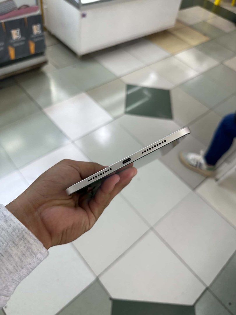 Ipad MINI 6 256GB No issues Wifi only (Category: iPad) located in San Juan City. Submitted by najihahtelecomshop2018 (Listing ID 1464924504, Image 2). Description: Legit Store | Original unit FOR SALE | TRADE / SWAP ▫️INSTALLMENT thru: 🔸Credit Card (straight / installment) 🔸Ggives / Gcredit + 6% interest 🔸Spay Later + 6% interest (RFS: Buy and Sell any kinds of Gadgets) Description: Ipad MINI 6 256GB ( other GB are also available) Wifi only No