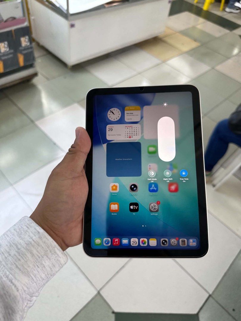 Ipad MINI 6 256GB No issues Wifi only (Category: iPad) located in San Juan City. Submitted by najihahtelecomshop2018 (Listing ID 1464924504, Image 3). Description: Legit Store | Original unit FOR SALE | TRADE / SWAP ▫️INSTALLMENT thru: 🔸Credit Card (straight / installment) 🔸Ggives / Gcredit + 6% interest 🔸Spay Later + 6% interest (RFS: Buy and Sell any kinds of Gadgets) Description: Ipad MINI 6 256GB ( other GB are also available) Wifi only No
