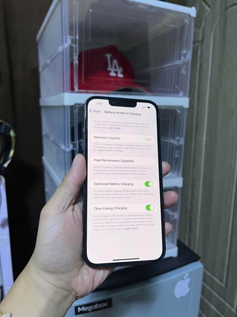 Iphone 14 128gb (Category: iPhone 14 Series) located in Manila. Submitted by jeikei13 (Listing ID 1464785581, Image 2). Description: FOR SALE RUSH NEED FUNDS NEGO PA SA SURE BUYER! IPHONE 14 128GB FACTORY UNLOCKED NO ISSUE ALL WORKING ANYSIM UNLI RESET ORIG ALL PARTS 83% BATTERY HEALTH US VARIANT SUPER KINIS PEDENG PEDE SA MASELAN UNIT AND CASE TEMPERED GLASS CAVITE AREA.
