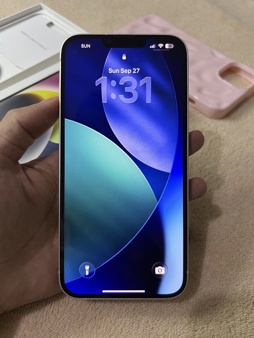 iPhone 14 Plus (Category: iPhone 14 Series) located in Valenzuela. Submitted by dexxd (Listing ID 1464919965, Image 3). Description: FOR SALE iPhone 14 Plus 128GB Starlight 86% battery health (original battery) No history of repair No issue, all working Factory unlocked (any sim) Unli check on meetup before payment Inclusions: Orig box Orig cable Cases Can do meetup Location: Valenzuela (can do halfway) PM lang po for more inquiries!.