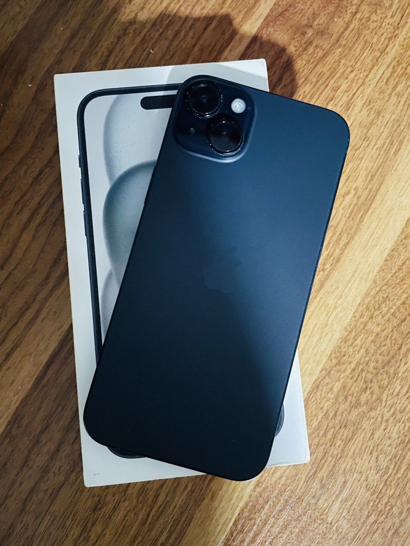 Iphone 15 plus for sale (Category: iPhone 15 Series) located in Manila. Submitted by nicolesal (Listing ID 1464891644, Image 1). Description: For sale only if mag sswap ka mag ADD ka 256gb Complete with box No issue 95% smooth pa Pick up in manila ₱29,000 .