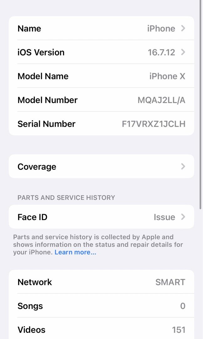 iPhone X 64GB (Category: iPhone X Series) located in Manila. Submitted by happyfish.e3ab73 (Listing ID 1464927284, Image 1). Description: 100% BATTHEALTH TRY STRAIGHT SWAP SA HIGHER UNIT 64gb scratches & dents with two case.
