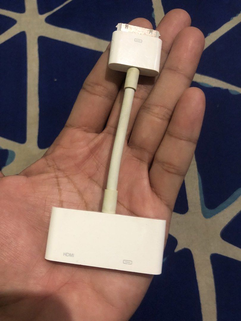 Ipod video classic hdmi out adapter port (Category: Portable Audio Accessories) located in Quezon City. Submitted by markgolveo (Listing ID 1464837257, Image 2). Description: Ipod video classic hdmi out adapter port.