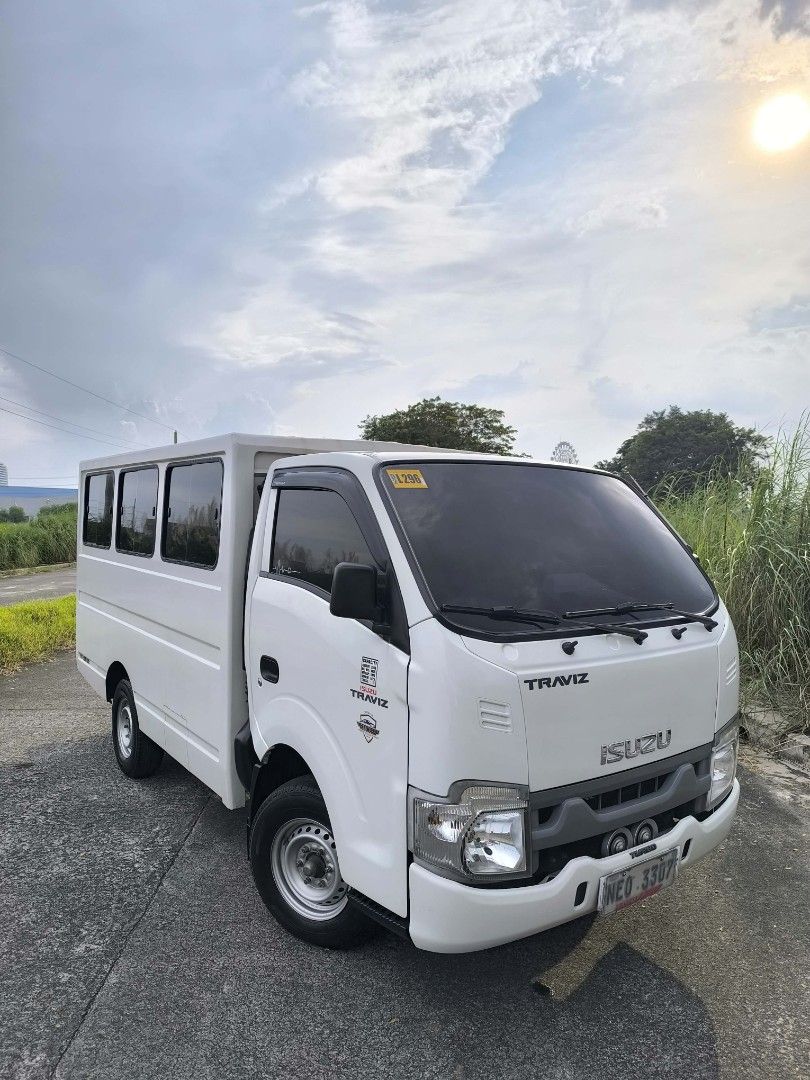 Isuzu Traviz L Manual (Category: Used Cars) located in Manila. Submitted by maxxi.pein (Listing ID 1464787144, Image 1). Description: Isuzu travis L Utility Van 2021 model ✅4JA1 Engine, Turbo Diesel Euro4 ✅Manual Transmission (5 speed) ✅Engine is in Very Good Condition ✅42k Only Orig Mileage ✅Super Cold Dual AC🥶 ( New Evaporator) ✅Newly all Belts ✅Newly Change Oil ✅3 pcs Bosch Horn (Europa) Installed ✅Lenovo Dash Cam (Front and Rear) Installed ✅