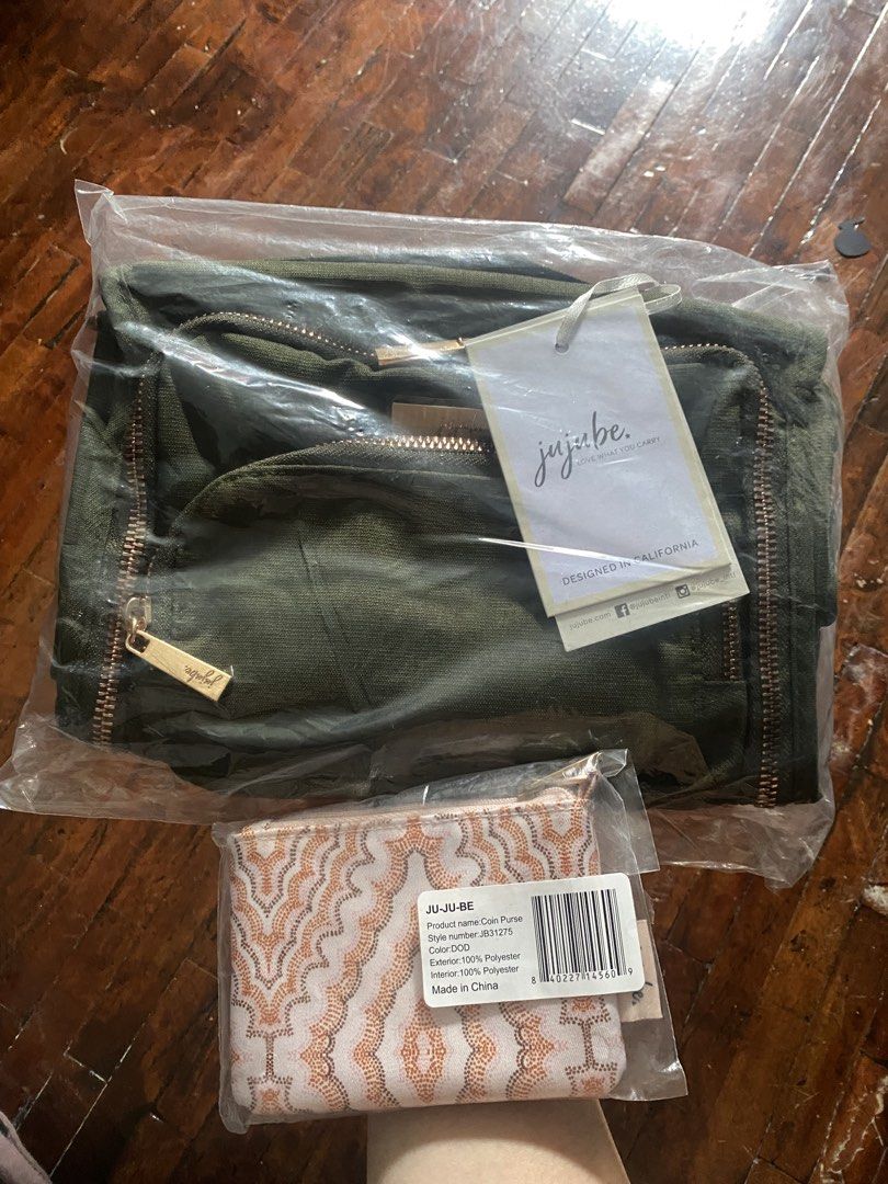 Jujube The Bestie Olive Chromatics w/ FREE coinpurse (Category: Backpacks) located in Antipolo. Submitted by ara.uy07 (Listing ID 1449462713, Image 1). Description: -So pretty in person (I have this just to avail my bff olive chromatics :) - Brand new JuJuBe bag - Stylish dark green color - Elegant rose gold zippers - Original tags still attached - Designed in California - Ideal for everyday use or travel.