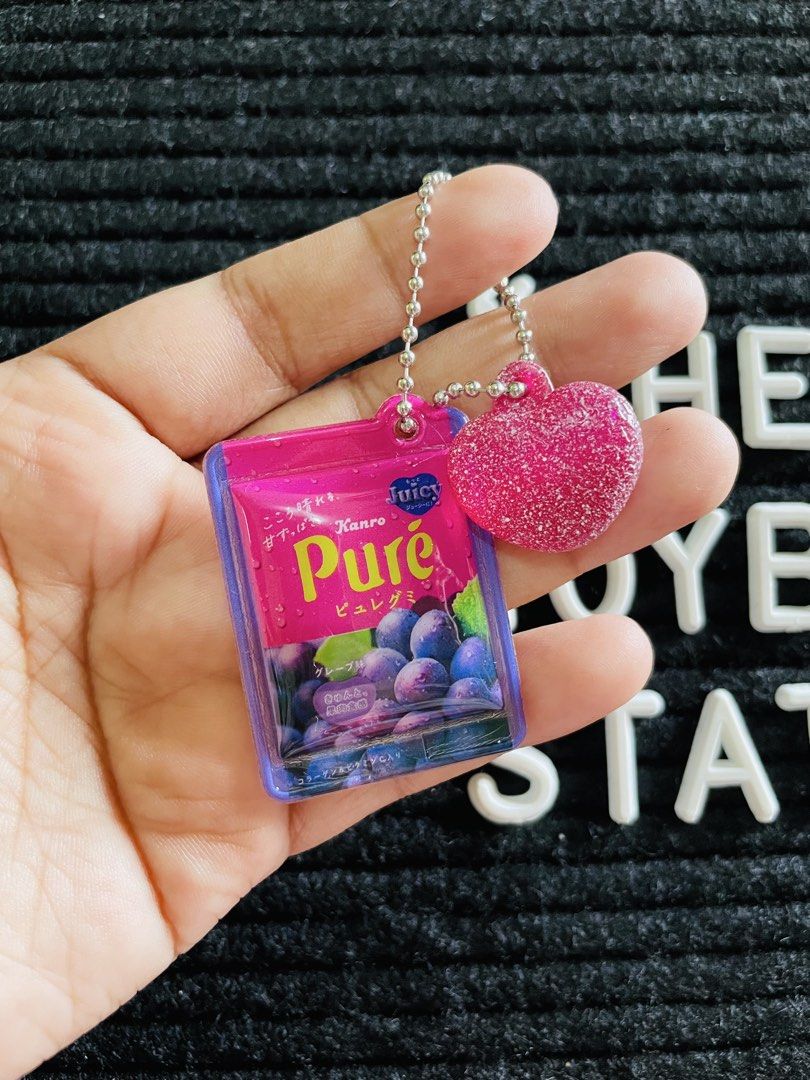 Kanro Pure Gummy Grape Mascot Figure (Category: Interactive Toys) located in Rizal. Submitted by kim.gnzls (Listing ID 1464849033, Image 1). Description: From Japan Box Brand new. Pm for more details (WYSIWYG) ▪ Seabank/Maribank Payment ▪ Flash\JNT\Lalamove 📍 Rodriguez, Rizal.