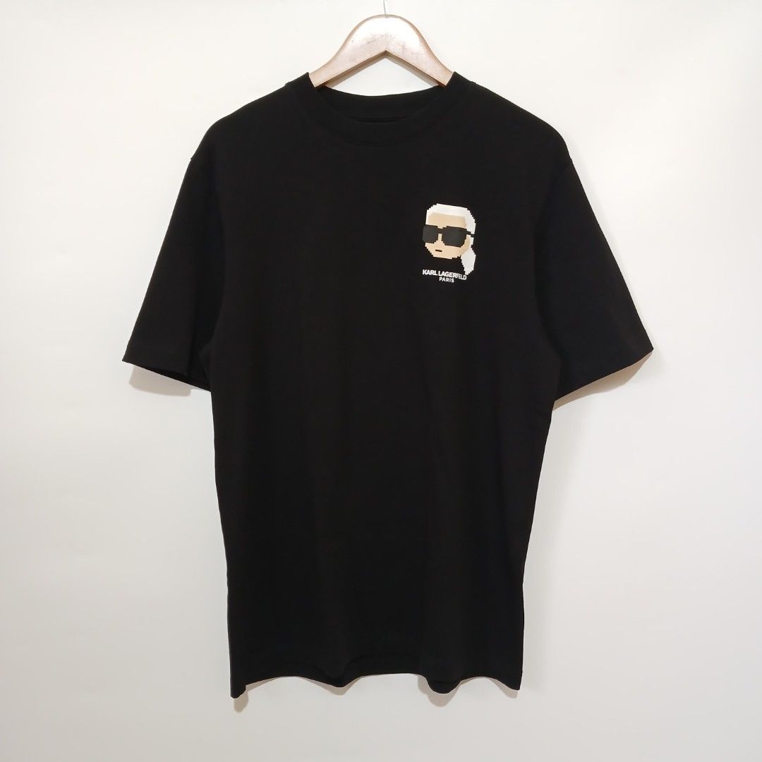 KARL LAGERFELD (Category: Tshirts & Polo Shirts ) located in Ozamiz City. Submitted by 2nd.sight (Listing ID 1464783792, Image 1). Description: size: medium w: 21.5 l: 29.5 like new Last pic: pinhole sobrang liit (unnoticeable/di mo iindahin😊).