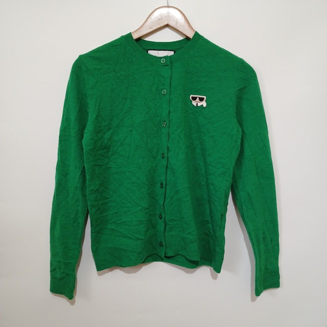 KARL LAGERFELD CARDIGAN WOOL (Category: Coats, Jackets and Outerwear) located in Ozamiz City. Submitted by 2nd.sight (Listing ID 1464782868, Image 1). Description: *fresh from bale size: 55 on tag(small) w: 18.5 l: 22 like new.