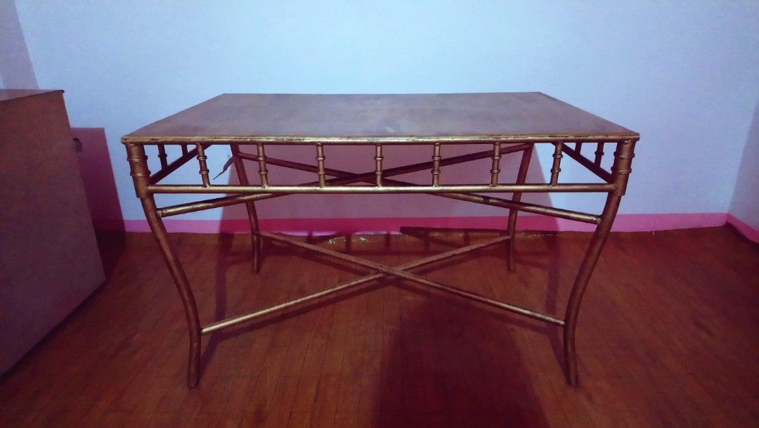 KIDS TIFFANY TABLE & CHAIR (Category: Chairs) located in Apalit. Submitted by marketph (Listing ID 1464918514, Image 2). Description: **DECLUTTERING** 2ND HAND ITEMS KIDS TABLE + 6 CHAIRS (5 SETS AVAILABLE — ALL METAL) TAKE ALL OR PER SET PICKUP PAMPANGA.