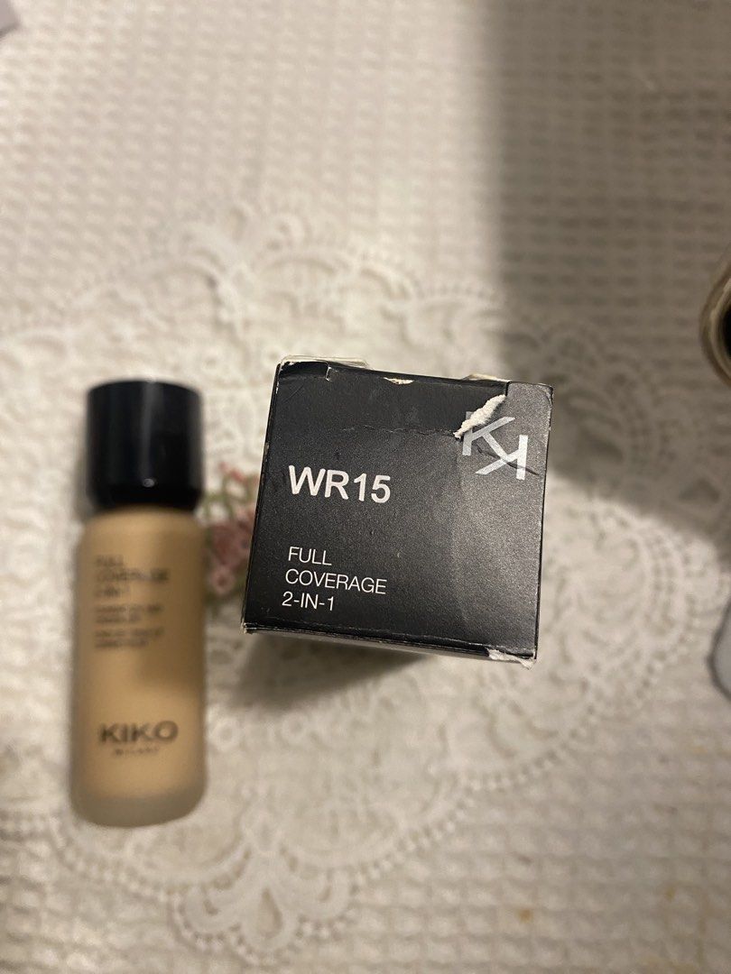 Kiko Milano Full Coverage 2 in 1 Foundation and Concealer. (Category: Makeup) located in Manila. Submitted by whxstlq (Listing ID 1464792844, Image 2). Description: -Only Used ONCE. -Still New -Bought In Physical Store. -Original price is ₱2k 𝐑𝐅𝐒: Wrong shade 𝐒𝐇𝐈𝐏𝐏𝐈𝐍𝐆 𝐌𝐄𝐓𝐇𝐎𝐃𝐒/𝐌𝐄𝐄𝐓 𝐔𝐏 𝐋𝐎𝐂 : - shipping through Lalamove only - can do meetups aroung cavite( smt, smb, smr, robinson gentri). - around moa. 𝗠𝗢𝗗 𝗢𝗙 𝗣𝗔𝗬𝗠