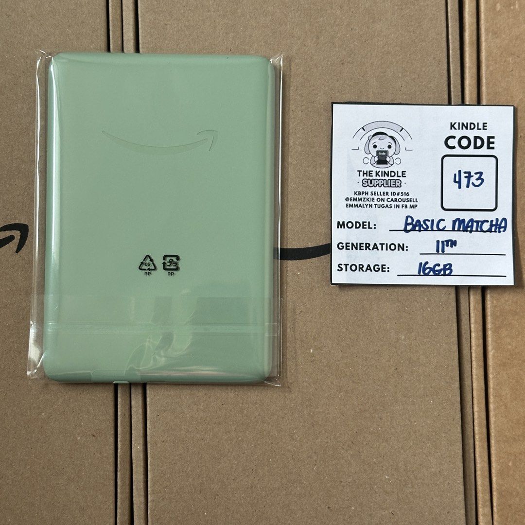 Kindle Basic 11th Generation 16GB Matcha (Category: E-Readers) located in Quezon City. Submitted by emmzkie (Listing ID 1464776380, Image 2). Description: .