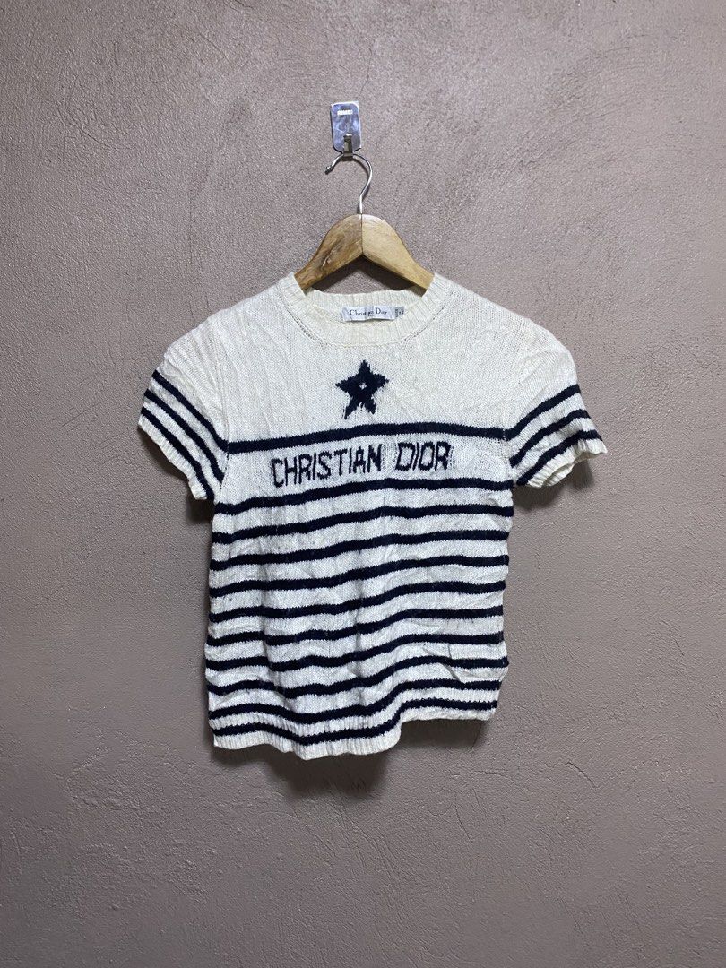 Knitted Christian Dior (Category: Luxury Apparel) located in Iloilo. Submitted by prelovedfindsilo (Listing ID 1464884303, Image 1). Description: Christian Dior Knitted Size M-L womens Excellent condition .