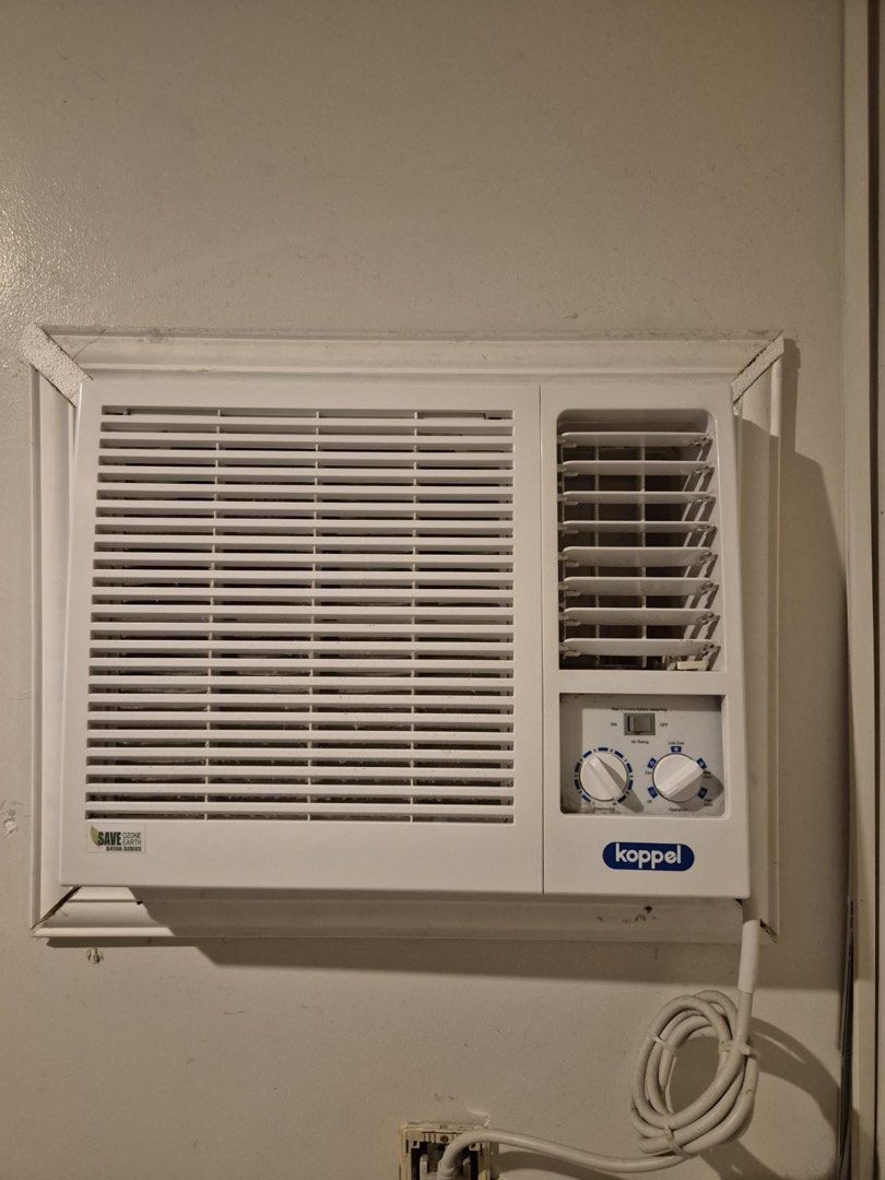 Koppel .75hp non inverter (Category: Air Conditioning and Heating) located in Las Pinas. Submitted by bambambini (Listing ID 1464800673, Image 1). Description: Very good condition No issues Very cold 2 units available 5k each.