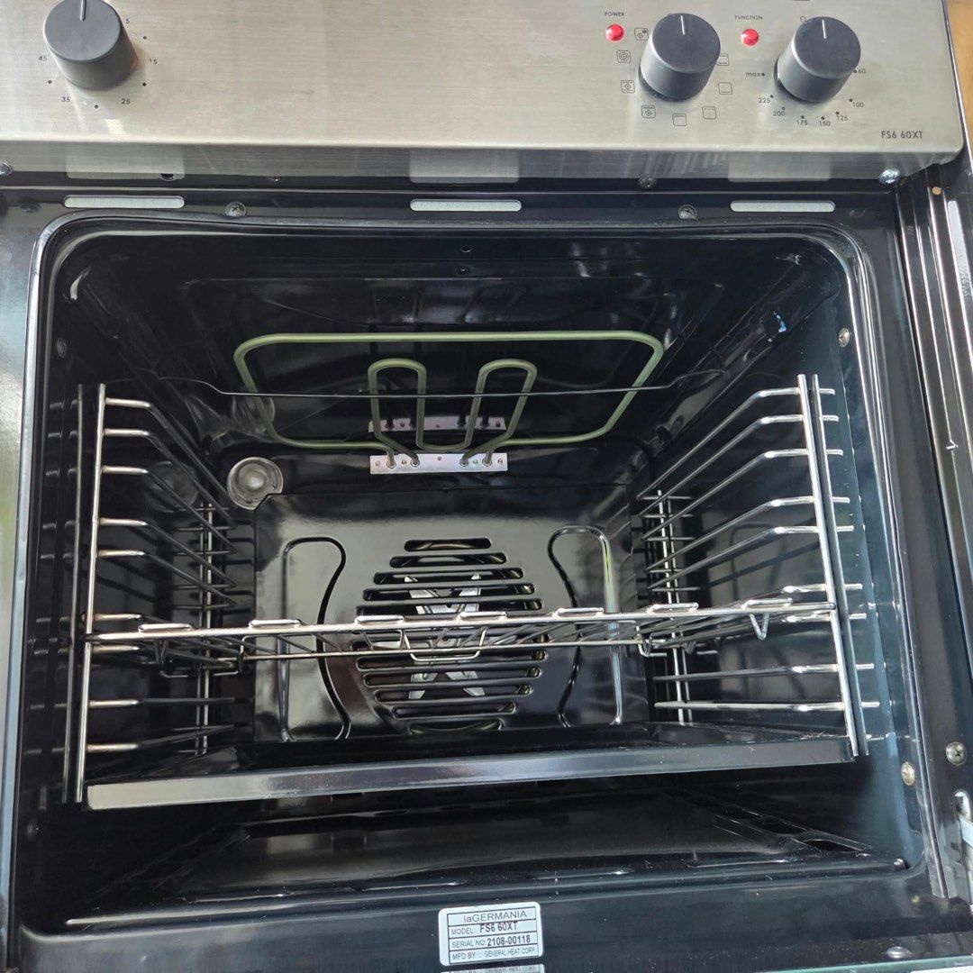 La Germania FS-660XT (Category: Ovens & Toasters) located in Rizal. Submitted by mikz_1303 (Listing ID 1464811393, Image 2). Description: La Germania FS-660XT 60 cm electric built-in multifunction oven Local mall pullout Location taytay rizal.