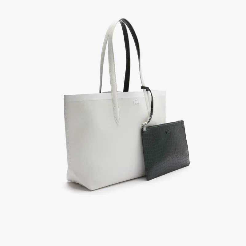 LACOSTE ANNA CROC REVERSIBLE TOTE (Category: Tote Bags) located in Mandaluyong City. Submitted by MARA.AM (Listing ID 1464783849, Image 2). Description: Not sure if locally available as bought this in France With dustbag.