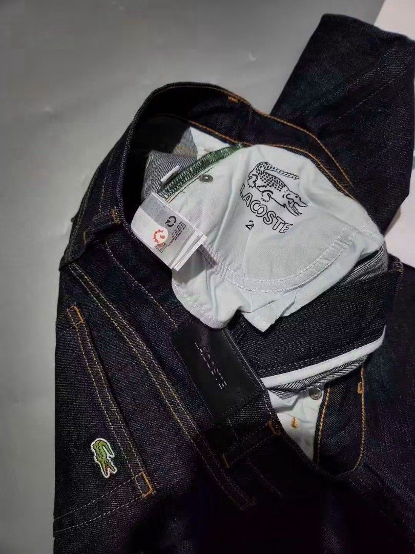 LACOSTE highwaist stretch (Category: Activewear) located in General Santos City (Dadiangas). Submitted by alzacksimo35414 (Listing ID 1464863013, Image 3). Description: PHOTO MAY VARY DUE TO LIGHTING 🥰 Brand: LACOSTE slimfit stretchable women (Preloved wrong size nabili) ✅️actual dimention 28-29 × 40 ✅️leg opening 10 / hem 5.5 ✅️as new condition ✅️10 colorate ✅no issue 1,980 +sf DISCLAIMER: Please note that I ZACK SIMON is not affiliated with or
