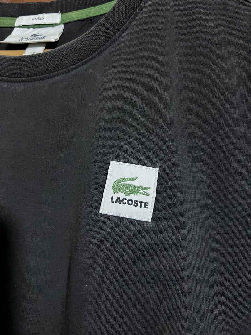 Lacoste Live Black Shirt (Category: Tshirts & Polo Shirts ) located in Manila. Submitted by thriftpoint99 (Listing ID 1464888744, Image 3). Description: 21x27.5 Issue need wash 8/10 color rate.