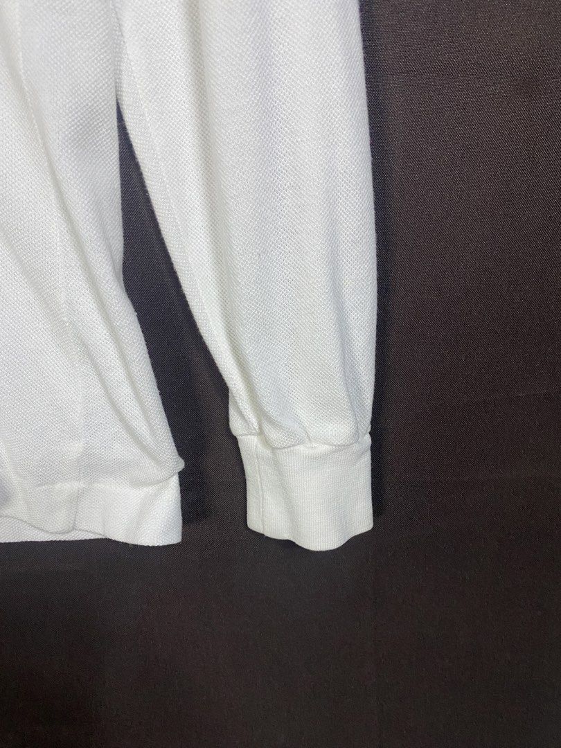 Lacoste Polo Longsleeves (Category: Tshirts & Polo Shirts ) located in Bay. Submitted by paoloconic70568 (Listing ID 1464867585, Image 3). Description: (L)acoste Polo Longsleeves Color Rate: 10/10 Color may vary due to lighting W-19 L-24 Issue: None ₱250 No deleting of comments. All items are thrifted manage your expectations. Good Thrift, Good Mood..
