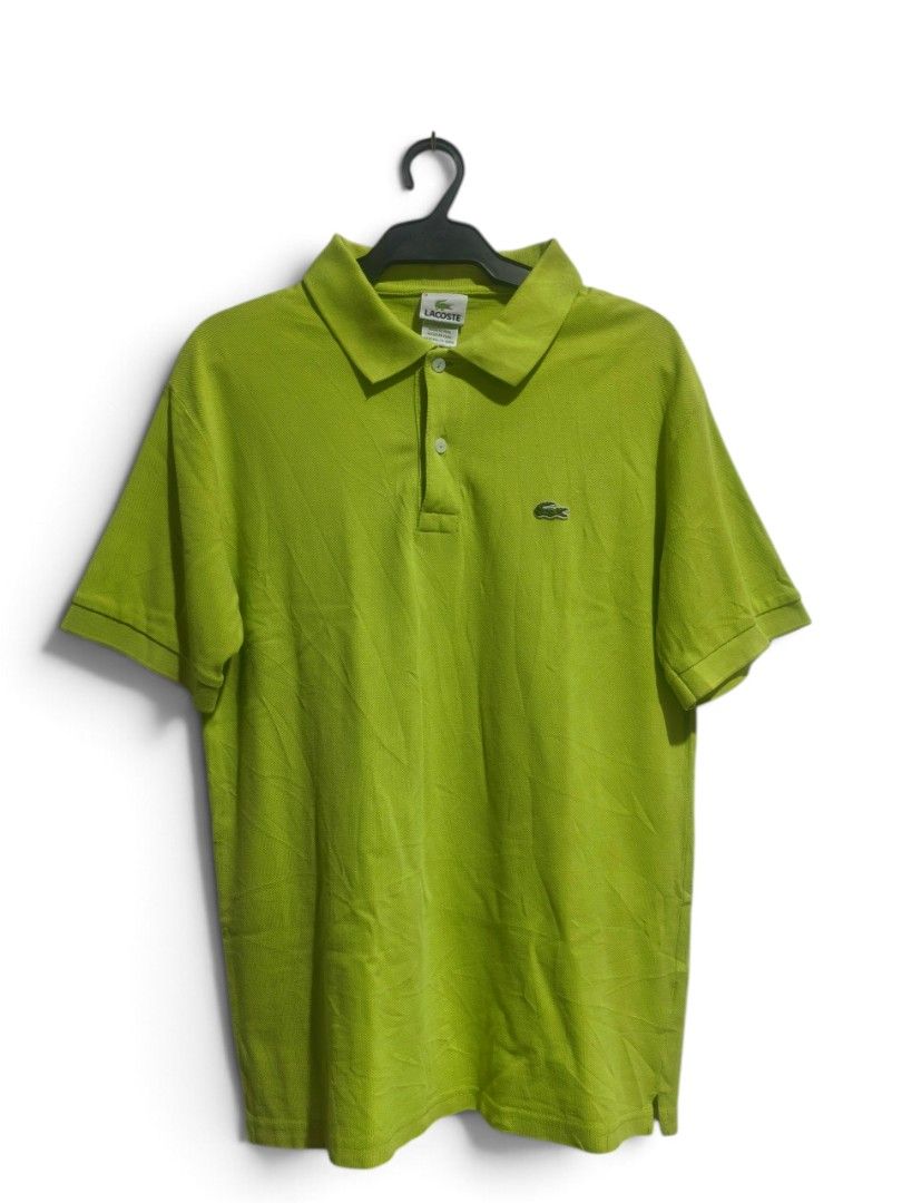 Lacoste polo shirt (Category: Tshirts & Polo Shirts ) located in Vinzons. Submitted by khasanche43622 (Listing ID 1464908152, Image 1). Description: Verygood condition No stain L-27 W-19.5 Need wash fresh from bale.