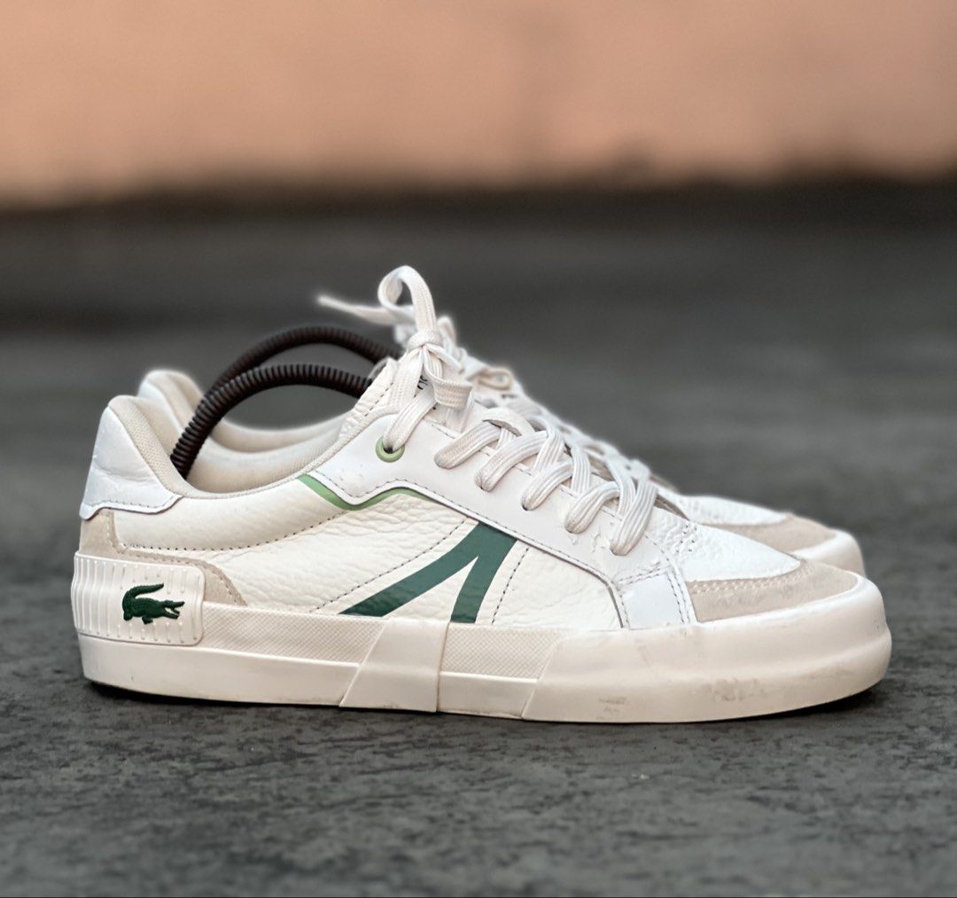 Lacoste sneakers L004 (Category: Sneakers) located in Pasig City. Submitted by store_4_all_season (Listing ID 1464901599, Image 2). Description: Size 8us mens / 26 cm / 41 eu Used - very good condition Minimal signs of usage 📩📩📩.