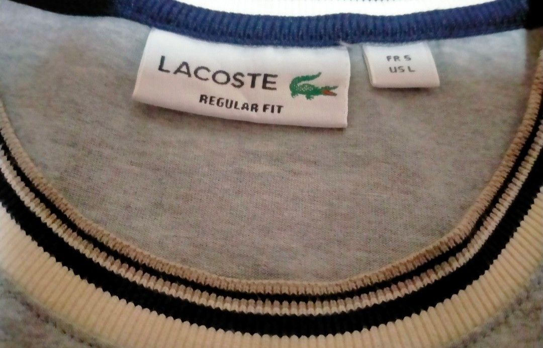LACOSTE TSHIRT (Category: Tshirts & Polo Shirts ) located in Cabuyao City. Submitted by Bike_Clothing10 (Listing ID 1464846849, Image 3). Description: READ FIRST... FOR SALE: LACOSTE TSHIRT Excellent Condition L on Tag Dimes:20.5 x 28.5 inches PRICE: 800 Fixed Free Shipping (J&T) PICK UP OR SHIPPING ONLY LOCATION: Cabuyao Laguna -NO COD/COP- PM FOR INQUIRIES....