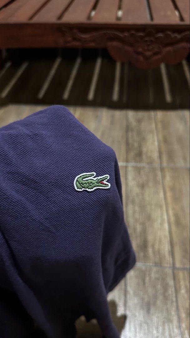 LACOSTE VIOLET POLOSHIRT (Category: Tshirts & Polo Shirts ) located in Manila. Submitted by urban-vintage_2 (Listing ID 1464927606, Image 3). Description: ISSUE: NONE ( NEED WASH ) MOP :GCASH ( NO COD ) SHIP VIA : LALAMOVE & J&T LOCATION : PASIG CITY LENGTH : 31 WIDTH : 27 .
