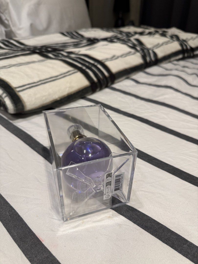 Lanvin Eclat D'Arpege Eau De Parfum 100ml (Category: Fragrance & Deodorants) located in Manila. Submitted by bobanjohnm45090 (Listing ID 1464810197, Image 2). Description: - Authentic Lanvin Eclat D'Arpege Eau de Parfum - Size: 100ml, Vaporisateur natural spray - Condition: Brand new, unopened packaging with clear display box - Bottle: Stunning purple round glass with silver cap detail - Scent Profile: Fresh and floral, ideal for everyday wear.