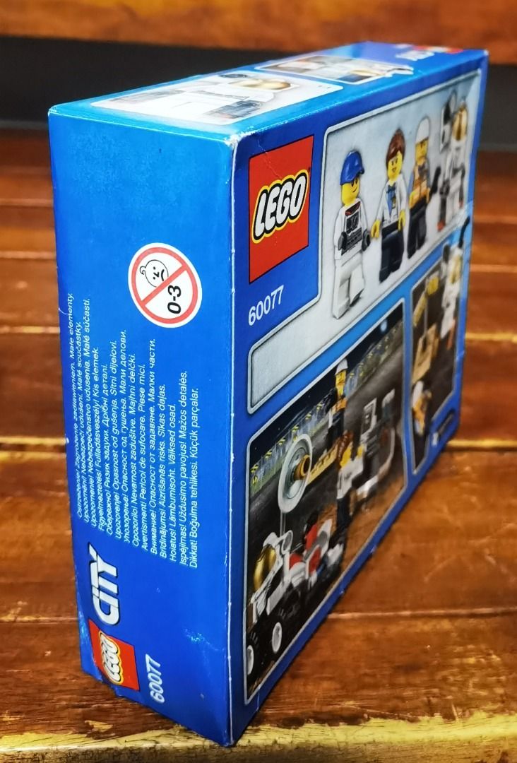 LEGO City Space Starter Set 60077 (Category: Lego & Building Sets) located in Marikina City. Submitted by ericjannie1206 (Listing ID 1464770146, Image 3). Description: - Brand: LEGO City - Model: Space Starter Set (60077) - Condition: Brand new, factory sealed, unopened box - Recommended Age: 5 to 12 years - Includes: 4 minifigures (astronaut, technician, scientist, and worker) - Builds: Space rover, computer console, camera stand, and space sign