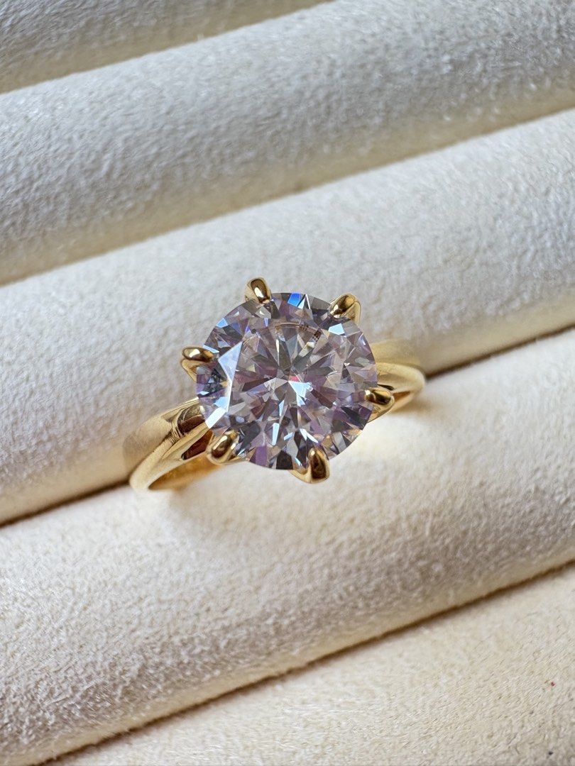 🌼LEI Engagement Ring (ROUND)🌼 (Category: Rings) located in Cavite. Submitted by daintyme.03 (Listing ID 1464822328, Image 1). Description: 🌼LEI Engagement Ring (ROUND)🌼 💎Starts at 30,500php 🌼Made to Order/Customize 🌼Authentic Moissanite Gemstone with GRA Certificate and Authenticity card 🌼Starts at 3.5g of Gold 🌼Available in 14k and 18k STANDARD and PAWNABLE Gold 🌼Available in Yellow Gold, White Gold, and Rose Gold 🌼Moissanite / Diamon
