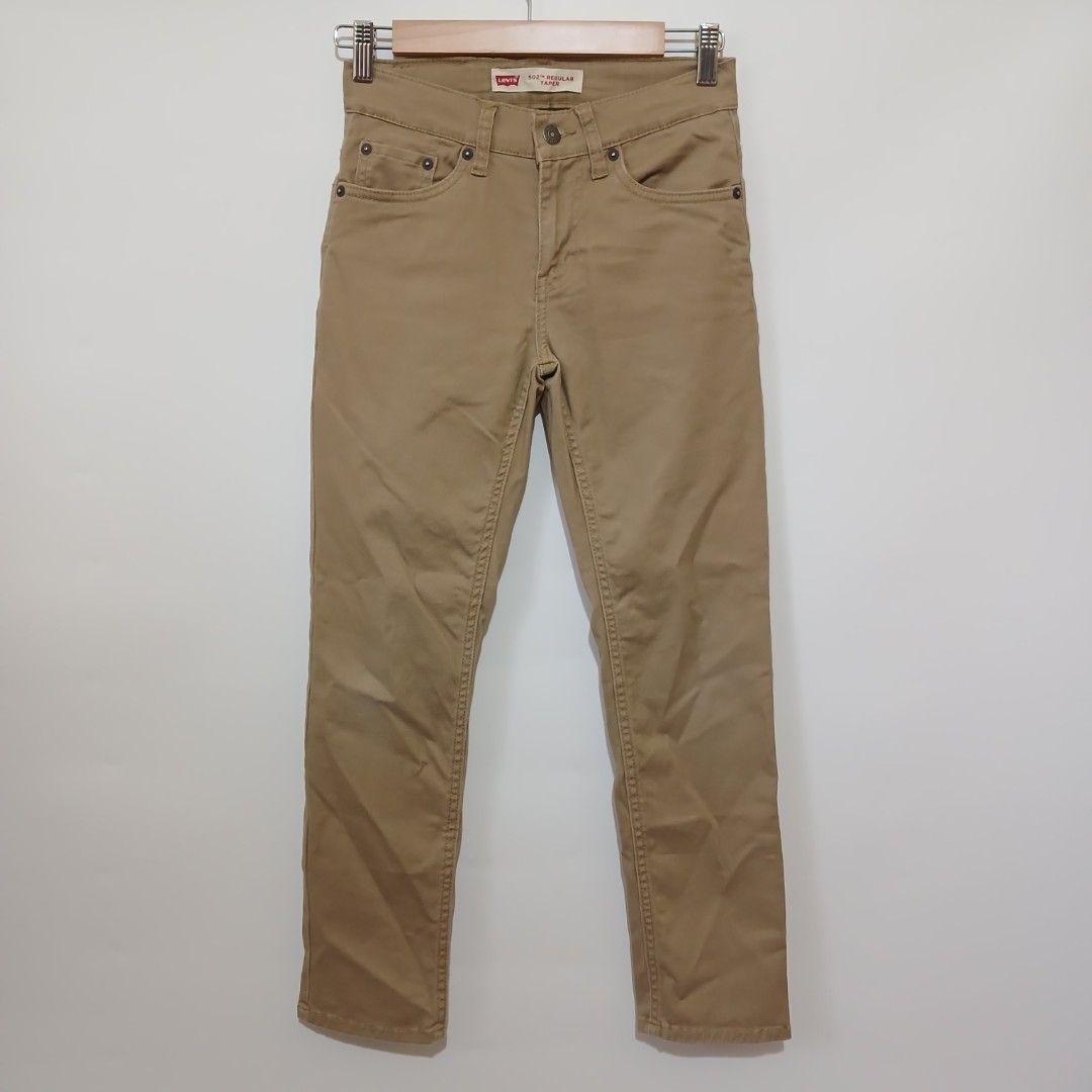 LEVI'S 502 TEGULAR TAPER (10-12 YRS) (Category: Babies & Kids Fashion) located in Ozamiz City. Submitted by 2nd.sight (Listing ID 1464789145, Image 2). Description: size: 10 regular (10-12 yrs old) w: 26 l: 35 hem: 6 like new.