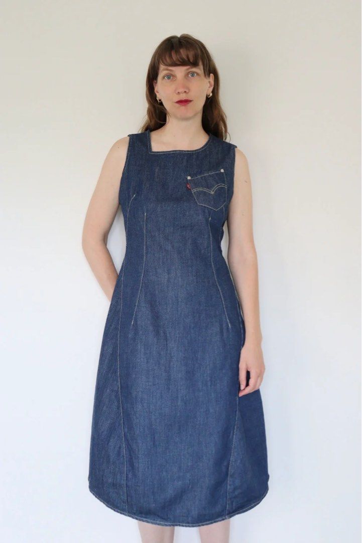 LEVI’S ENGINEERED DENIM DRESS (Category: Activewear) located in Sagay. Submitted by jan_arvene (Listing ID 1464912053, Image 1). Description: 📌 Levi’s Engineered Denim dress Large on tag 17” width 42” length 14” waist Excellent condition No issues Pm.