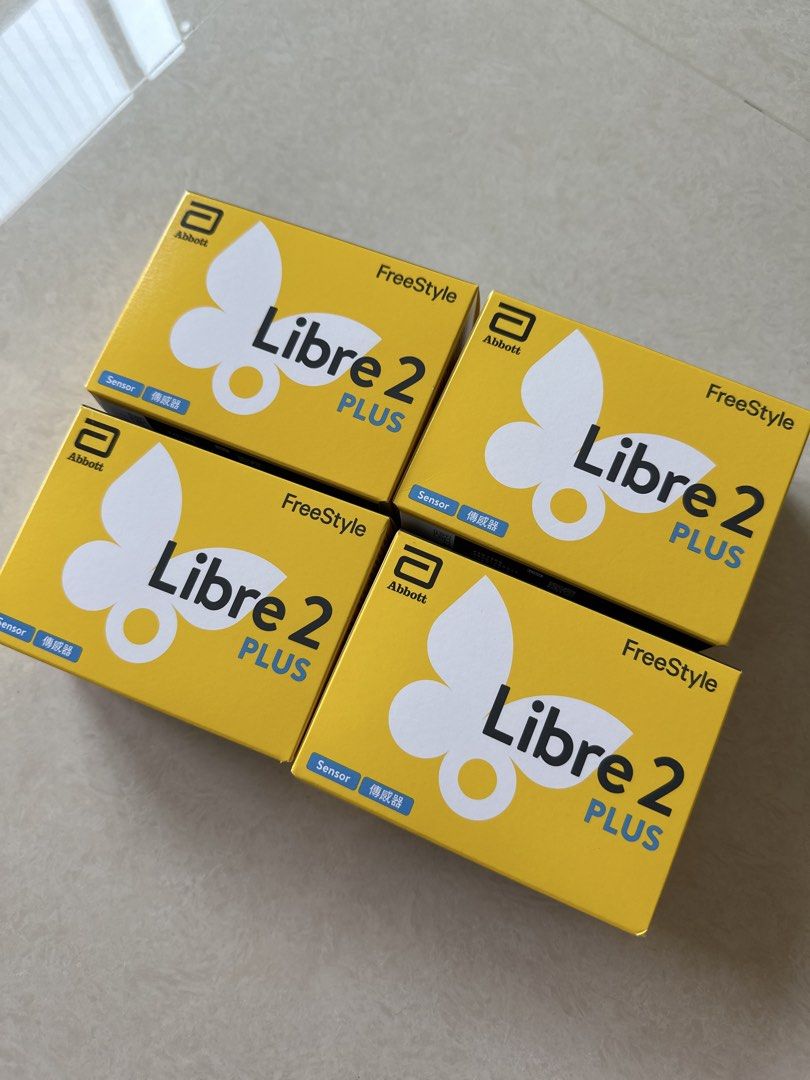 Libre 2 Plus Sensor (Category: Health Monitors & Weighing Scales) located in Singapore. Submitted by meowmeeooww (Listing ID 1464876085, Image 1). Description: - Item: Libre 2 Plus sensors - Condition: Brand new, unopened, and factory sealed (yellow packaging) - Local set. Can provide proof of purchase from local pharmacy - Reason for selling: No longer needed - Delivery options: MRT if buy all 4. 1 for $80. 2 for $155 3 for $ $230 4 for $280 .