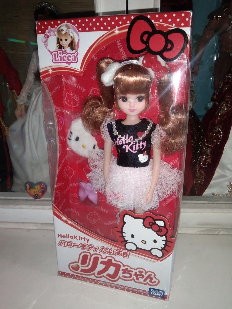Licca Hello Kitty 2013 (Category: Kids Toys) located in Quezon City. Submitted by dekks_sulit (Listing ID 1464820036, Image 3). Description: Hello Kitty 40th Anniversary Commemorative Licca-Chan Collaboration. Released in 2013. Never remove from box. Payment: Gcash. Shipping: Lalamove, Grab or GogoXpress.
