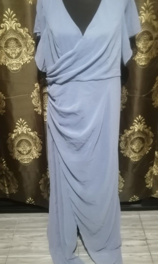 Light blue Gown (Category: Dresses) located in Caloocan City. Submitted by appleblossoms07 (Listing ID 1464884642, Image 2). Description: See issue on photo Bust: 40" Length : 64".