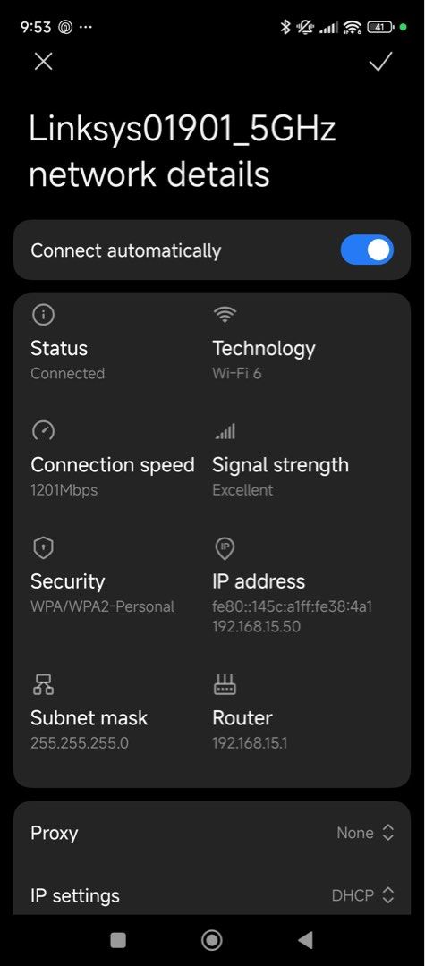 Linksys 5g Wifi6 Router (Category: Office & Business Technology) located in Paranaque City. Submitted by dalle_closet (Listing ID 1464799372, Image 2). Description: wifi 6 nasa 40k po ito fully functional openline .