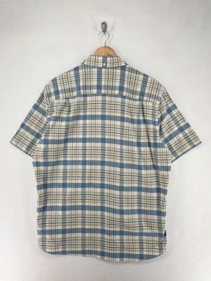L.L. Bean Slightly Fitted Plaid Polo (Category: Tshirts & Polo Shirts ) located in Mandaluyong City. Submitted by armrhts (Listing ID 1464843927, Image 2). Description: Size: Large Dimensions(inches) •Width: 24" •Length: 30" •Pit to Cuff: 4.5" .