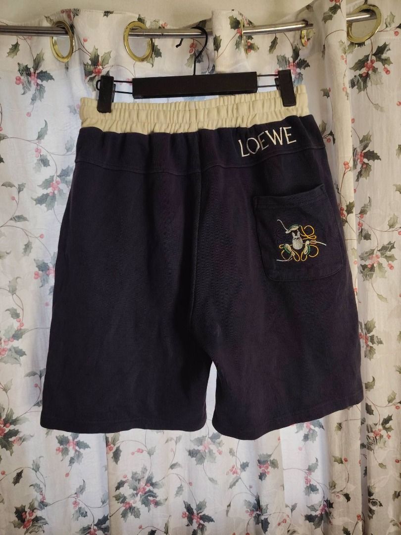 LOEWE X GHIBLI STUDIOS EMBROIDERED DESIGN SHORT // 26-32 (Category: Luxury Apparel) located in Legazpi City. Submitted by urbangarmentsarch4500 (Listing ID 1464866733, Image 2). Description: LOEWE X GHIBLI STUDIOS EMBROIDERED DESIGN SHORT Good Condition W 26-32 L 18 Leg Opening 11 Complete tags minimal stain (Check last 2 pics) Color rate 9.7/10 GRAB 650 (Automatically YOURS)⛓️ --- ‼️w/ FREE STICKERS FOR EVERY PURCHASE⁉️ 🛒🛒🛒 BUY. SELL. TRADE. 