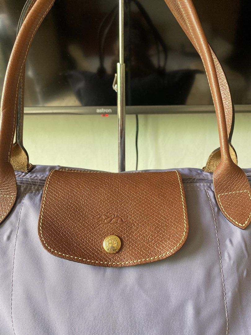 Longchamp Le Pliage Light Purple Shade (Category: Tote Bags) located in Tagum. Submitted by luxeukayfinds_ (Listing ID 1464776620, Image 2). Description: ‼️ PLEASE SCAN EACH PHOTOS FOR SIGNS OF USE AND FLAWS‼️.