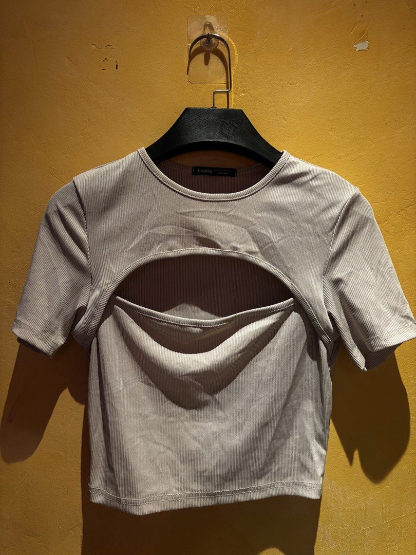 Lovito Beige Tops (Category: Blouses) located in Manila. Submitted by jclaire143 (Listing ID 1464967869, Image 3). Description: .
