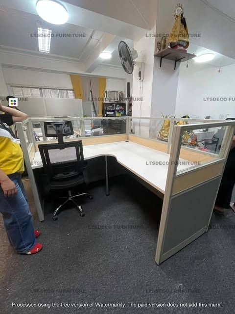 L-SHAPE WORKSTATION CUBNICLE OFFICE PARTITION (Category: Office Furniture & Fixtures) located in Quezon City. Submitted by cherry.ltsdeco (Listing ID 1464770387, Image 2). Description: LTSDECO Home and Office Furniture Trading MANUFACTURER • FABRICATOR • SUPPLIER Looking for office furniture, modular partitions, workstations, or customized furniture? We can help! LTSDECO Home and Office Furniture Trading is a trusted manufacturer, fabricator, and