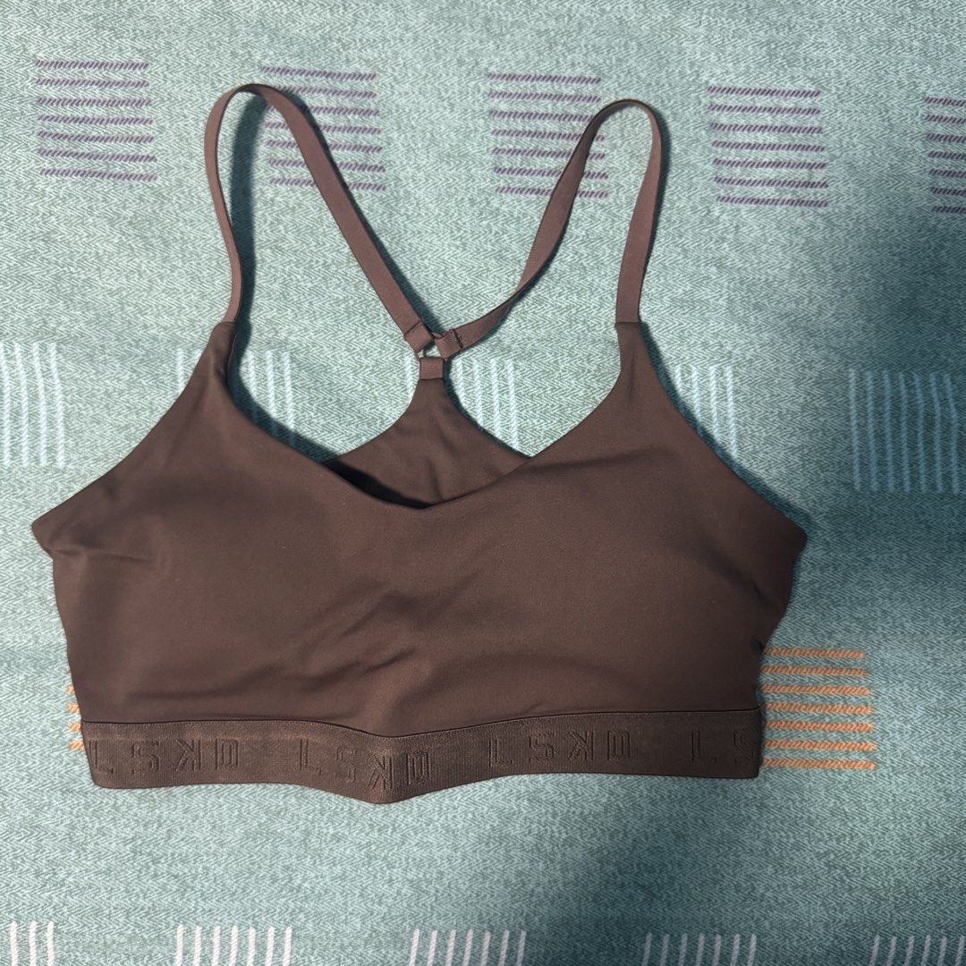 LSKD Define Sports Bra (Category: Activewear) located in Pasig City. Submitted by closet_declut95 (Listing ID 1464826960, Image 1). Description: LSKD Define Sporta Bra Color: brown Size: small Rfs: wont use it. Only used twice.