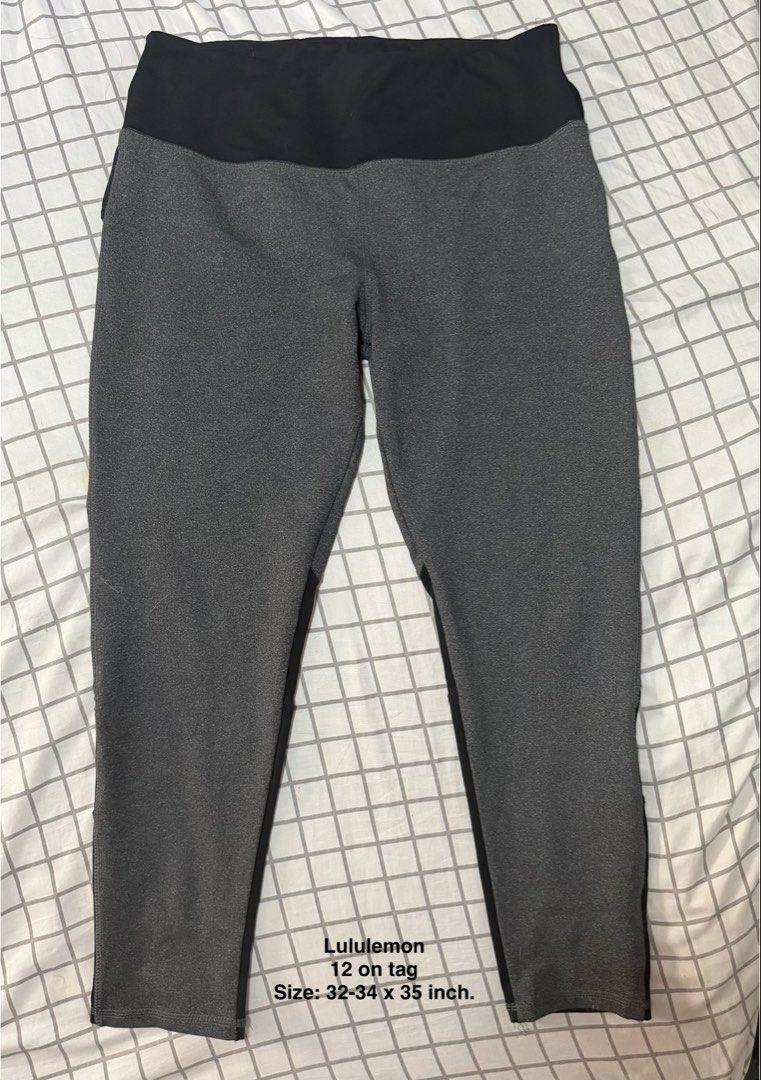 Lululemon Train Times pants - SIZE 12 (Category: Activewear) located in Quezon City. Submitted by pinkyswearshop (Listing ID 1464823205, Image 1). Description: .