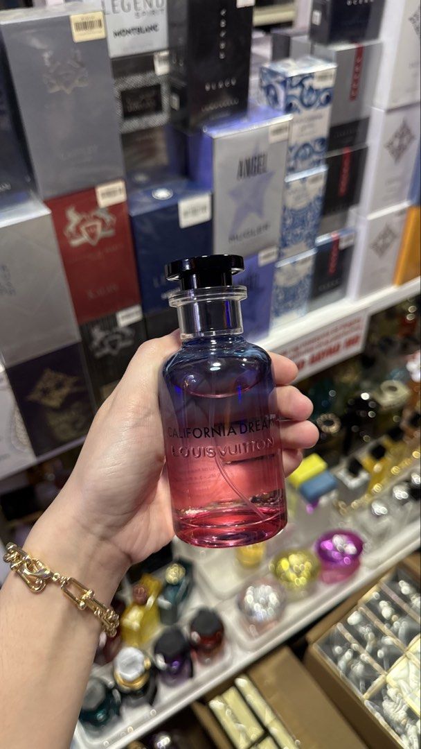 LV California Dream EDP 100ml (Category: Fragrance & Deodorants) located in Manila. Submitted by r.nicole565 (Listing ID 1464934144, Image 2). Description: -Brandnew with Box -Long Lasting Scent -Quality -Trusted by many!🥰 -Can ship Nationwide .