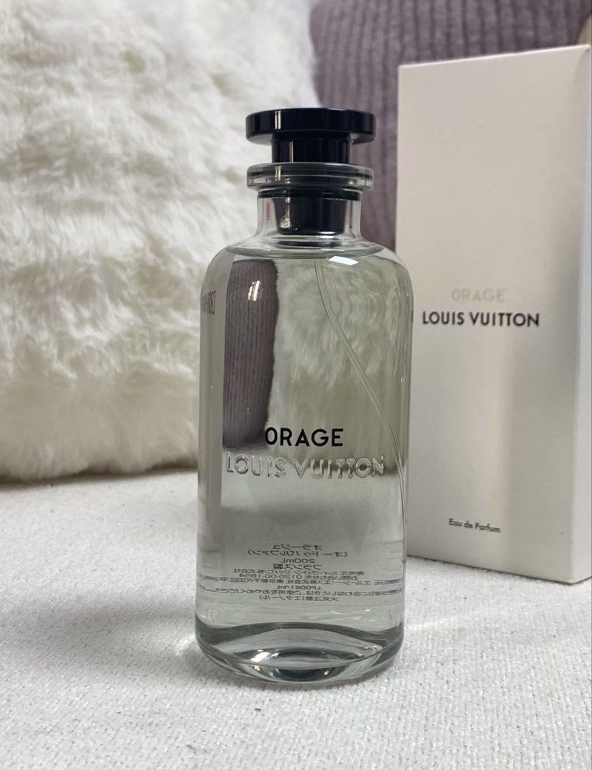 LV Orage 200mL (Category: Fragrance & Deodorants) located in Quezon City. Submitted by yswliu66 (Listing ID 1464950825, Image 1). Description: 200mL 1 spray missing w/box unli legit check :)) slightly nego can send more pics for lc upon request ✨.