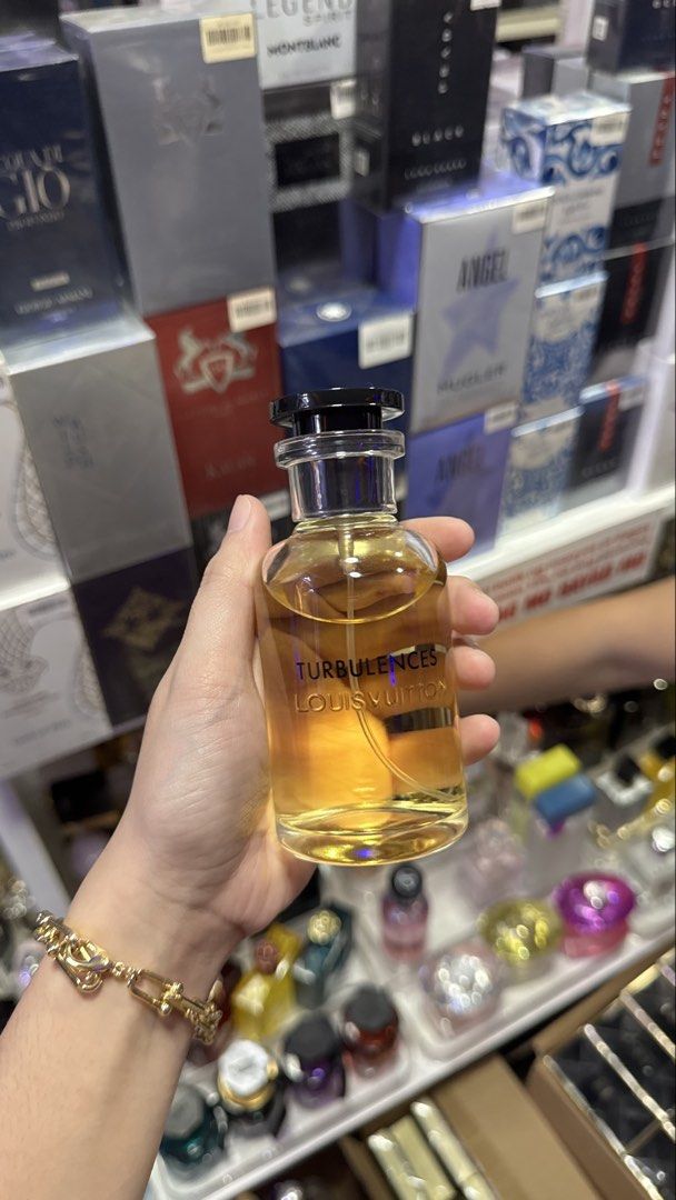 LV Turbulences EDP 100ml (Category: Fragrance & Deodorants) located in Manila. Submitted by r.nicole565 (Listing ID 1464935408, Image 2). Description: -U.S Tester Perfumes -4-5hours Longevity -Affordable & Worth the price -Wide Selection of Scents for Men & Women -Perfect for Gifting -Trusted by Many!.