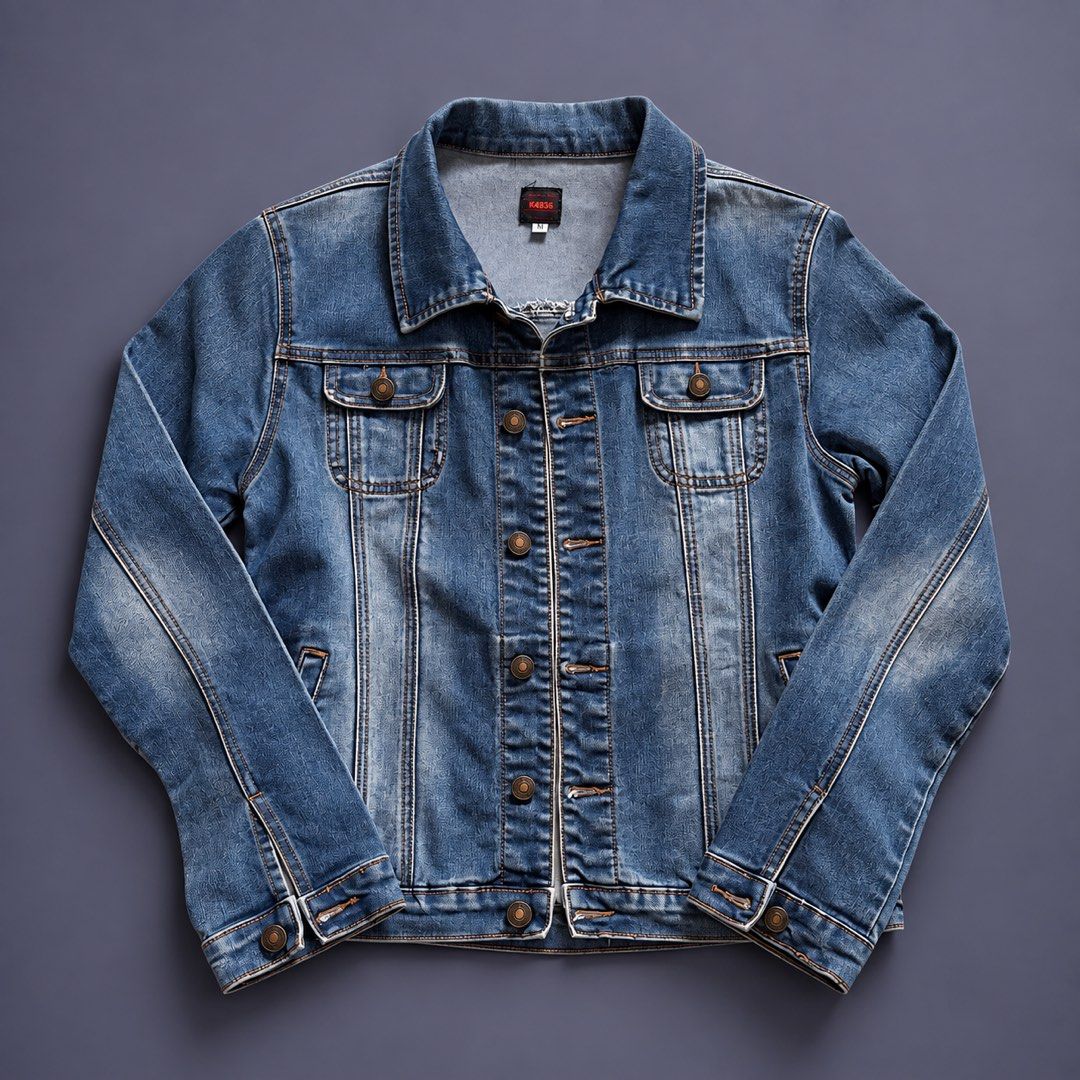 M2368 DENIM JACKET (WOMEN) (Category: Coats, Jackets and Outerwear) located in Taguig. Submitted by clarrk95 (Listing ID 1464938872, Image 1). Description: M2368 Denim Jacket (Women) Size: M (tag) Length: 21inches Width: 16inches Sleeve: 16.5inches PRICE: ₱450 ONLY! ✅ brandnew condition ✅ add shipping fee ✅ ignoring LP inquiry Shipping: Lalamove | J&T | LBC Location: Taguig📍 Payment: Gcash | Bank | Cash FB: THRFT IG: thrft_25 DM for more detaile
