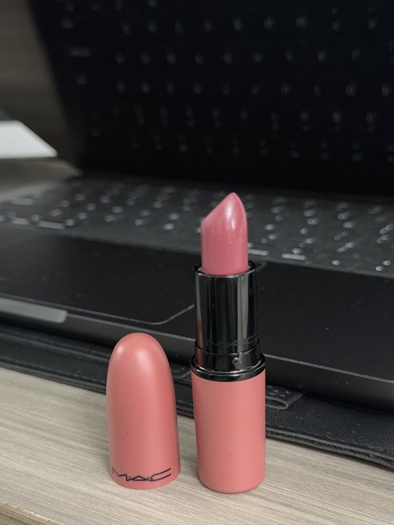 MAC Matte Lipstick Mehr (Category: Makeup) located in Manila. Submitted by karminareyes123 (Listing ID 1464922298, Image 1). Description: - Shade: Mehr (stunning pinkish mauve, great for everyday wear) - Finish: Matte - Size: Standard size in limited special pink packaging - Authenticity: Made in Canada, Batch Code B32 (Note: marked 'Not for individual sale' on bottom label) - Condition: Swatched once / lightly used, bullet tip shape remains comp