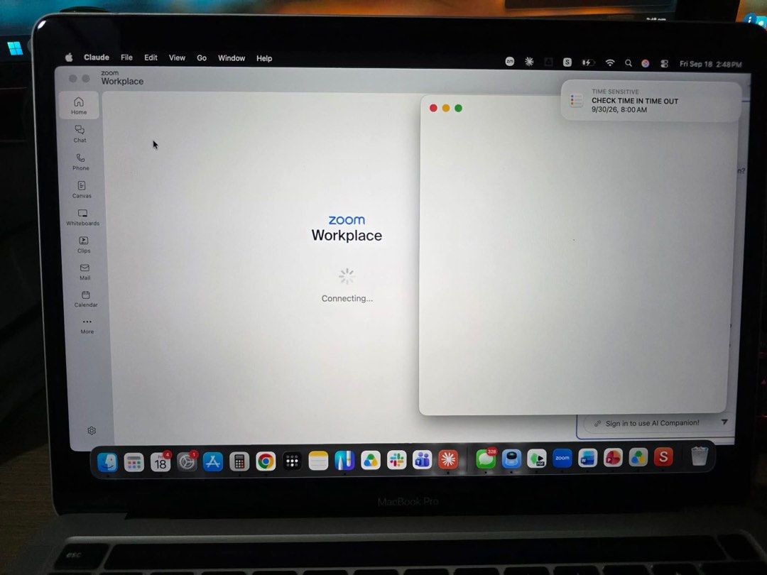 Macbook Pro M1 (Category: Laptops & Notebooks) located in Malabon City. Submitted by hawold256 (Listing ID 1464909864, Image 3). Description: Macbook Pro M1 8/256gb No Issue All working fine 89% batt capacity 250cc with charger no box location: potrero malabon.